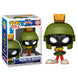 Figurine Funko POP Marvin the Martian de 9 cm dans sa boîte vitrine Space Jam 2 vue de face