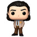 Vue latérale de la figurine Funko POP Loki Marvel montrant son design unique et sa finition