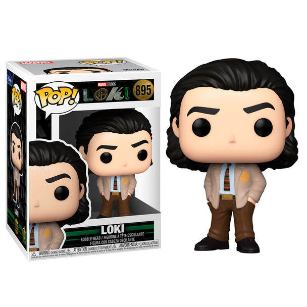 Figurine Funko POP Loki Marvel de 9 cm en vinyle avec détails précis et couleurs vives