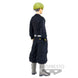 Profil latéral de la figurine Chifuyu Matsuno Tokyo Revengers montrant les détails du costume
