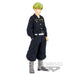 Photo de la base et signature BANPRESTO sous la figurine Chifuyu Matsuno Tokyo Revengers 16cm