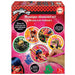 Kit complet Miraculous Ladybug avec 5 cartes à décorer et accessoires pour mosaïques pailletées