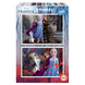 Puzzle Disney Frozen 2 avec Elsa et Anna sur fond enneigé, 100 pièces