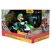 Télécommande ergonomique utilisée pour contrôler la voiture Luigi Mario Kart