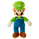 Photo des deux peluches Super Mario et Luigi jumbo côte à côte de 50cm chacune