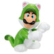 Photo de la figurine Cat Luigi en position dynamique avec les bras levés