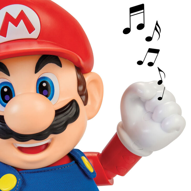 Packaging officiel JAKKS PACIFIC de la figurine interactive Mario Super Mario