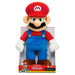 Peluche Jumbo Super Mario 50cm vue de face avec détails colorés et sourire emblématique