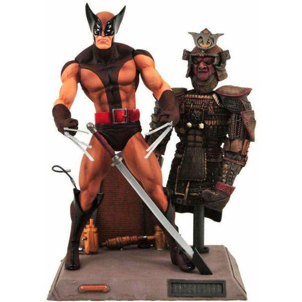 Figurine Marvel Select Wolverine de 18 cm avec détails précis et finition soignée, signée Diamond Select.