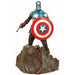 Figurine Captain America Marvel Select de 18 cm en position de combat avec bouclier iconique