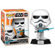 Figurine Funko POP Stormtrooper Concept Series Star Wars vue de face en boîte vitrine transparente