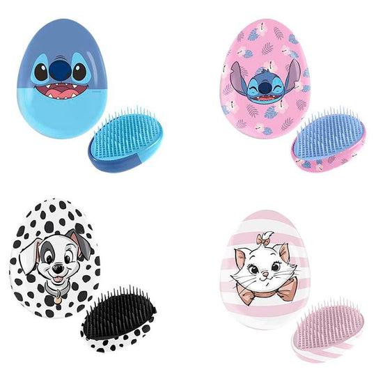 Brosse démêlante Disney CERDÁ avec motif coloré sur fond blanc, vue de face