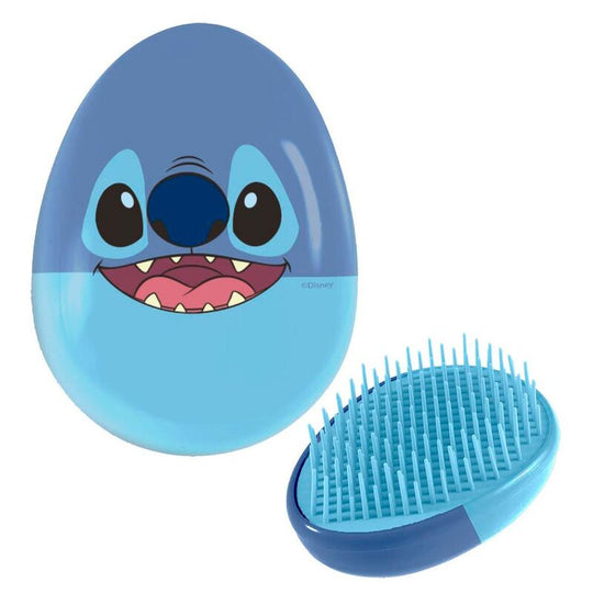 Gros plan sur les picots souples de la brosse démêlante Disney CERDÁ