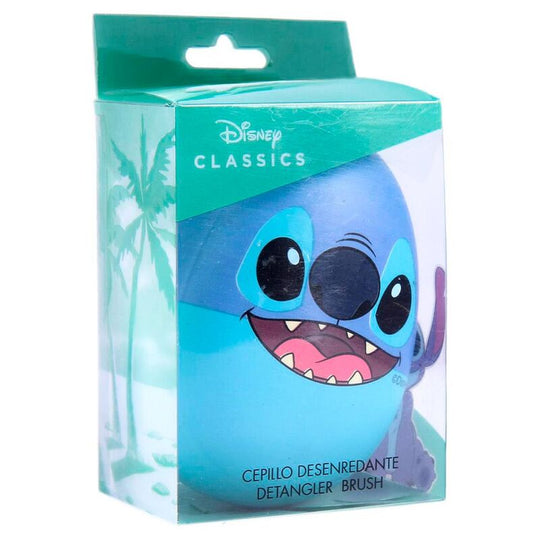 Brosse Disney CERDÁ tenue en main montrant sa taille compacte de 7x9x4 cm