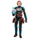 Détail du casque bleu et gris de la figurine Bo-Katan Kryze The Mandalorian par HASBRO