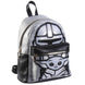 Vue avant du sac à dos Mandalorian Yoda 27cm CERDÁ avec design coloré Star Wars