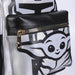 Sac à dos Mandalorian Yoda avec bretelles ajustables et fermeture zippée résistante