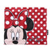 Snood enfant Disney Minnie CERDÁ en polyester doux, vue de face avec motifs colorés