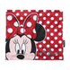 Snood enfant Disney Minnie CERDÁ en polyester doux, vue de face avec motifs colorés