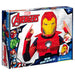 Kit créatif CLEMENTONI pour enfant avec accessoires en carton pour fabriquer un masque Iron Man Marvel Avengers