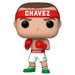 Figurine Funko POP Julio Cesar Chavez de 9 cm dans sa boîte vitrine officielle FUNKO, vue de face