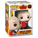 Vue latérale de la figurine Funko POP Harley Quinn The Suicide Squad avec robe endommagée et boîte fenêtre