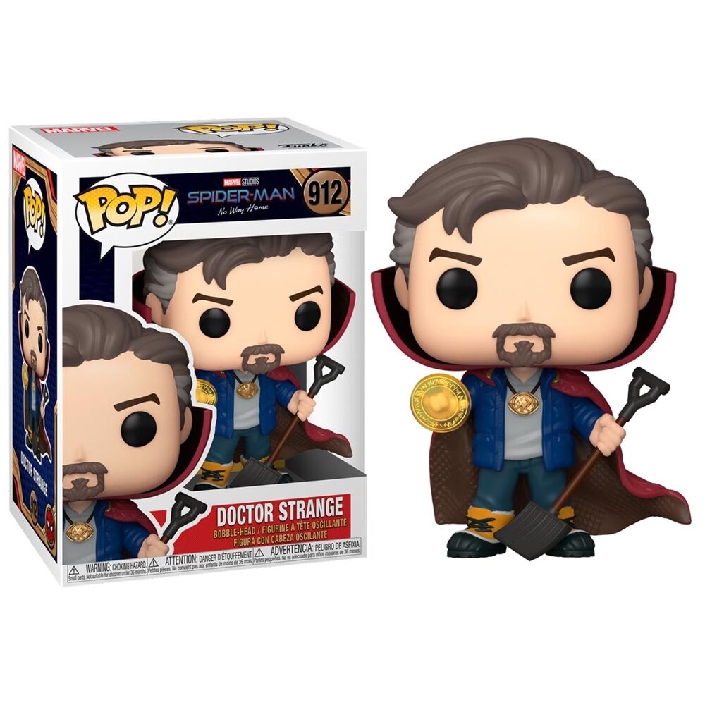 Figurine Funko POP Spiderman No Way Home en vinyle de 9 cm dans sa boîte vitrine transparente
