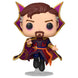 Packaging officiel Funko POP avec fenêtre transparente montrant la figurine Doctor Strange Supreme Marvel What If