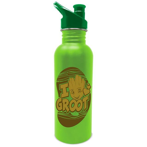 Gourde Marvel Guardians of the Galaxy avec design Groot en gros plan, capacité 700ml, fabriquée par PYRAMID