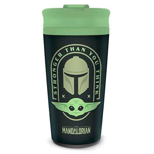 Mug de voyage Star Wars The Mandalorian de 450ml avec design exclusif PYRAMID