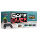 Lampe Game Over 8-BIT éteinte montrant sa forme rectangulaire et ses dimensions compactes