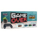 Lampe Game Over 8-BIT éteinte montrant sa forme rectangulaire et ses dimensions compactes