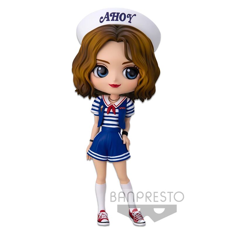 Figurine Robin Q Posket de Stranger Things vue de face avec détails précis en PVC