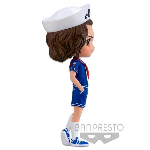 Détail du visage expressif de la figurine Steve Q Posket BANPRESTO