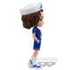 Détail du visage expressif de la figurine Steve Q Posket BANPRESTO