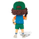 Vue latérale de la figurine Stranger Things Dustin Q Posket mettant en valeur la posture et les couleurs vives