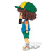 Photo de la boîte d'emballage officielle BANPRESTO contenant la figurine Dustin Q Posket de 13cm