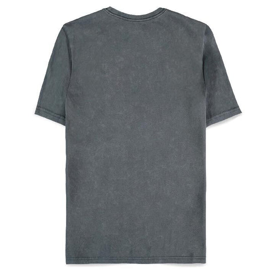 Vue de face du t-shirt Suicide Squad 2 DIFUZED montrant le design officiel et la qualité du tissu en coton