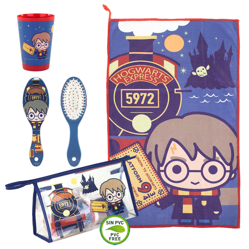 Vanity case Harry Potter CERDÁ fermé avec motif emblématique de la saga