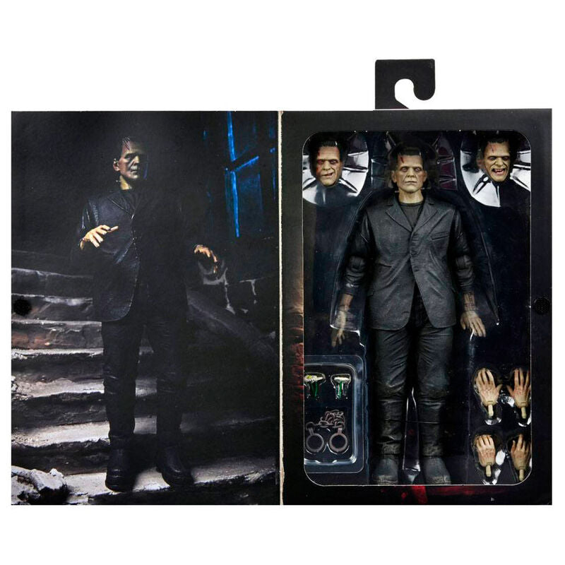 Zoom sur les articulations mobiles de la figurine Frankenstein Monster 18cm NECA