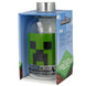 Bouteille en verre Minecraft 620ml STOR vue de face avec personnages colorés sur fond transparent