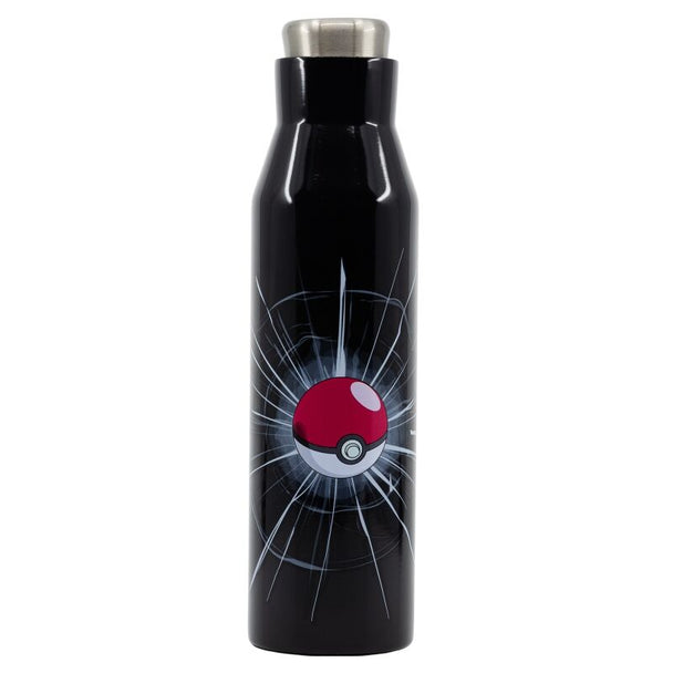 Gourde Pokémon STOR en acier inoxydable 580ml avec design coloré et personnages emblématiques