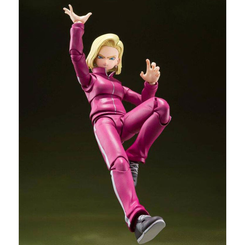 Packaging officiel TAMASHII NATIONS de la figurine Androide 18 Dragon Ball Super