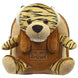 Sac à dos Tiger Joe de PERLETTI avec peluche tigre attachée, dimensions 26x21x8 cm, vue de face