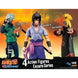 Figurine articulée Kakashi de 10cm en PVC avec accessoires Naruto Shippuden TOYNAMI