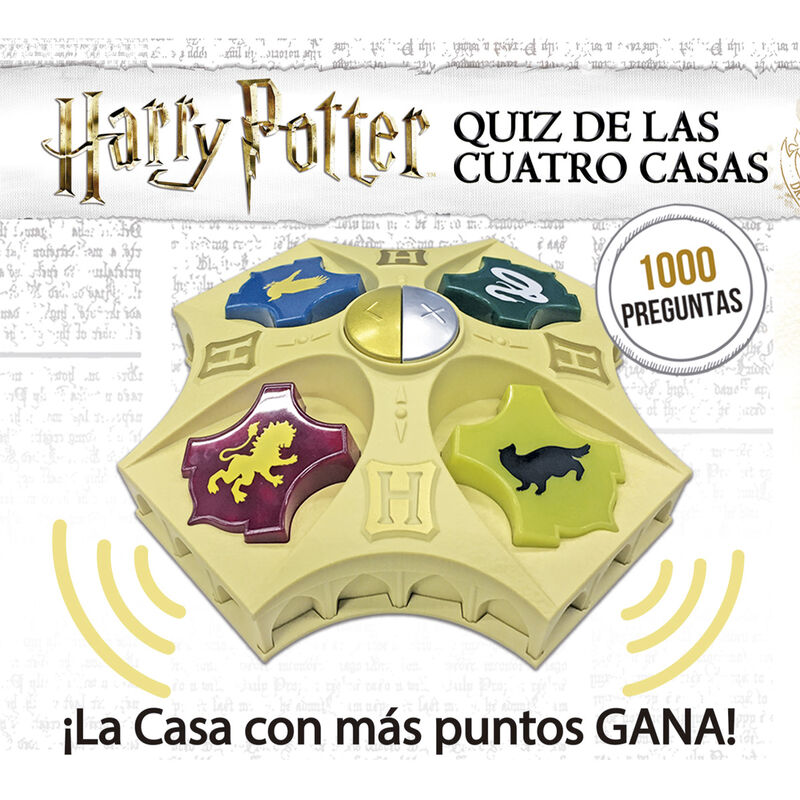 Unité interactive électronique du jeu Harry Potter qui affiche les questions et gère les scores des joueurs