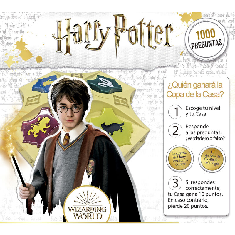 Joueurs en train de répondre aux questions du quiz Harry Potter en espagnol lors d'une partie conviviale