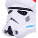 Ensemble de six images montrant les différentes perspectives de l'ornement Stormtrooper festif