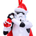 Vue d'ensemble des six images montrant l'ornement Stormtrooper de Noël sous différents angles