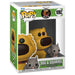 Photo de la boîte originale de la figurine Funko POP Dug Days avec Dug et l'écureuil visible à travers la fenêtre